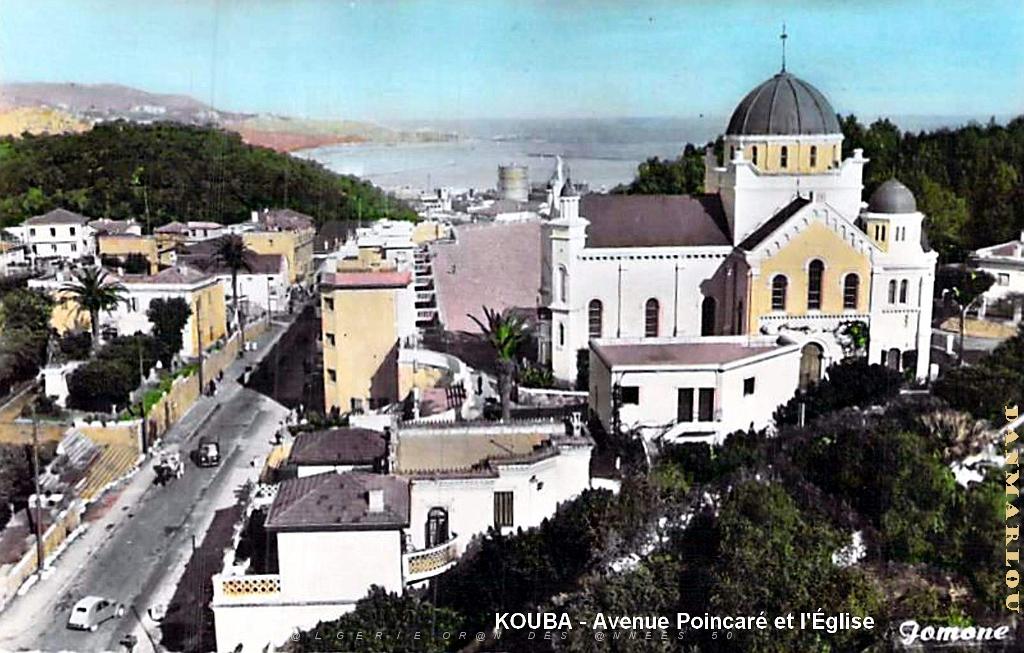 Kouba - Avenue Poincare avec l'Eglise.jpg
